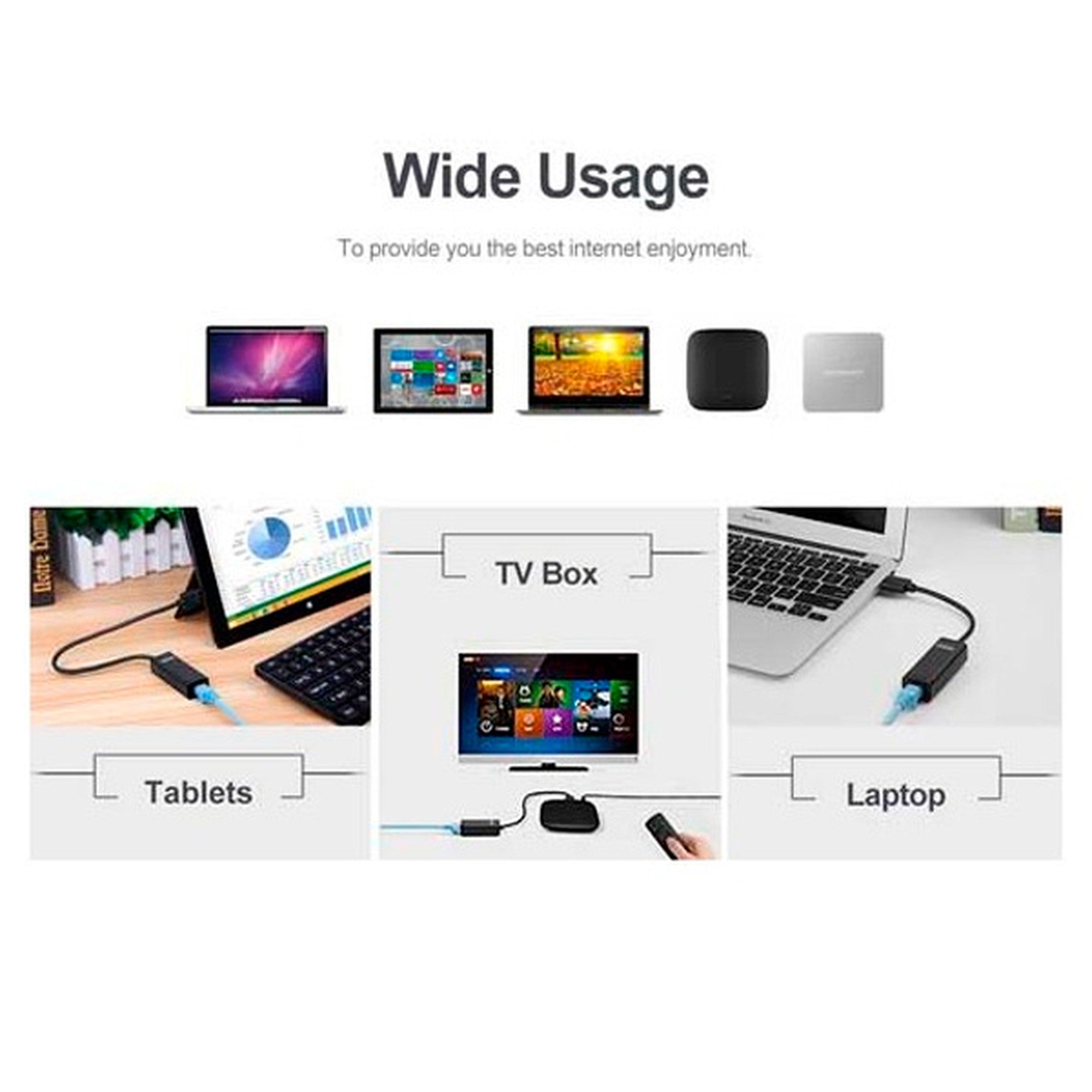 Adaptador Usb A Rj45 Red / Compatible Con Mac Y Windows - adaptador ethernet