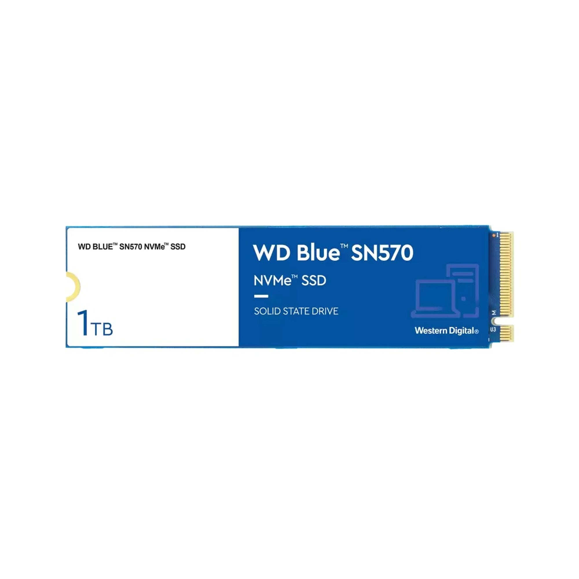 Disco sólido 1 TB SSD M2 interno WD Blue SN570 WDS100T3B0C - Ítems Digital Spa