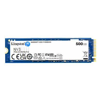 Disco Solido Kingston NV3 500 GB Gen4 para notebooks