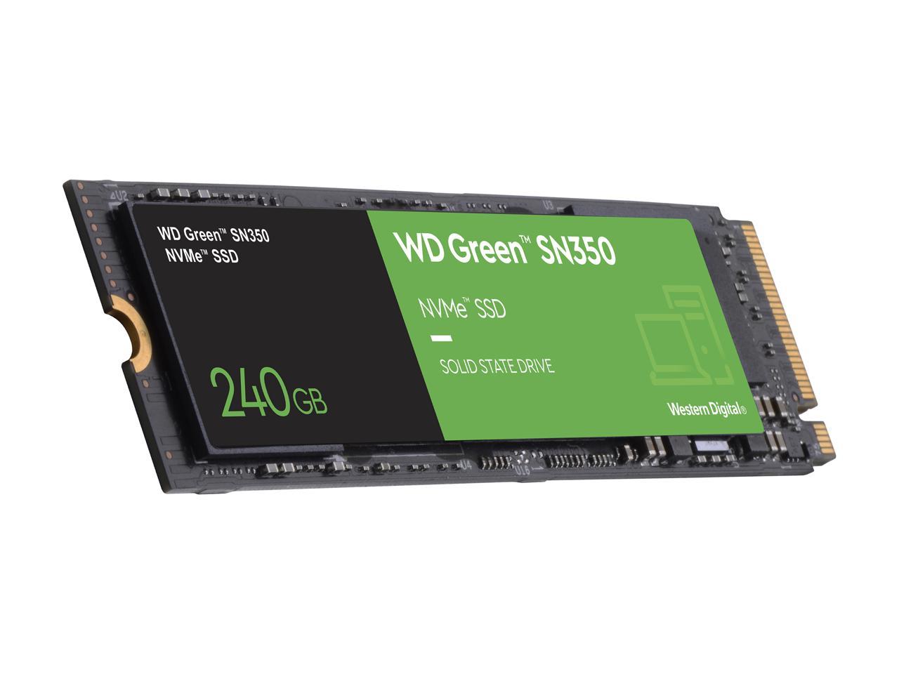 Disco sólido SSD 240GB interno WD Green SN350 WDS240G2G0C - Ítems Digital Spa