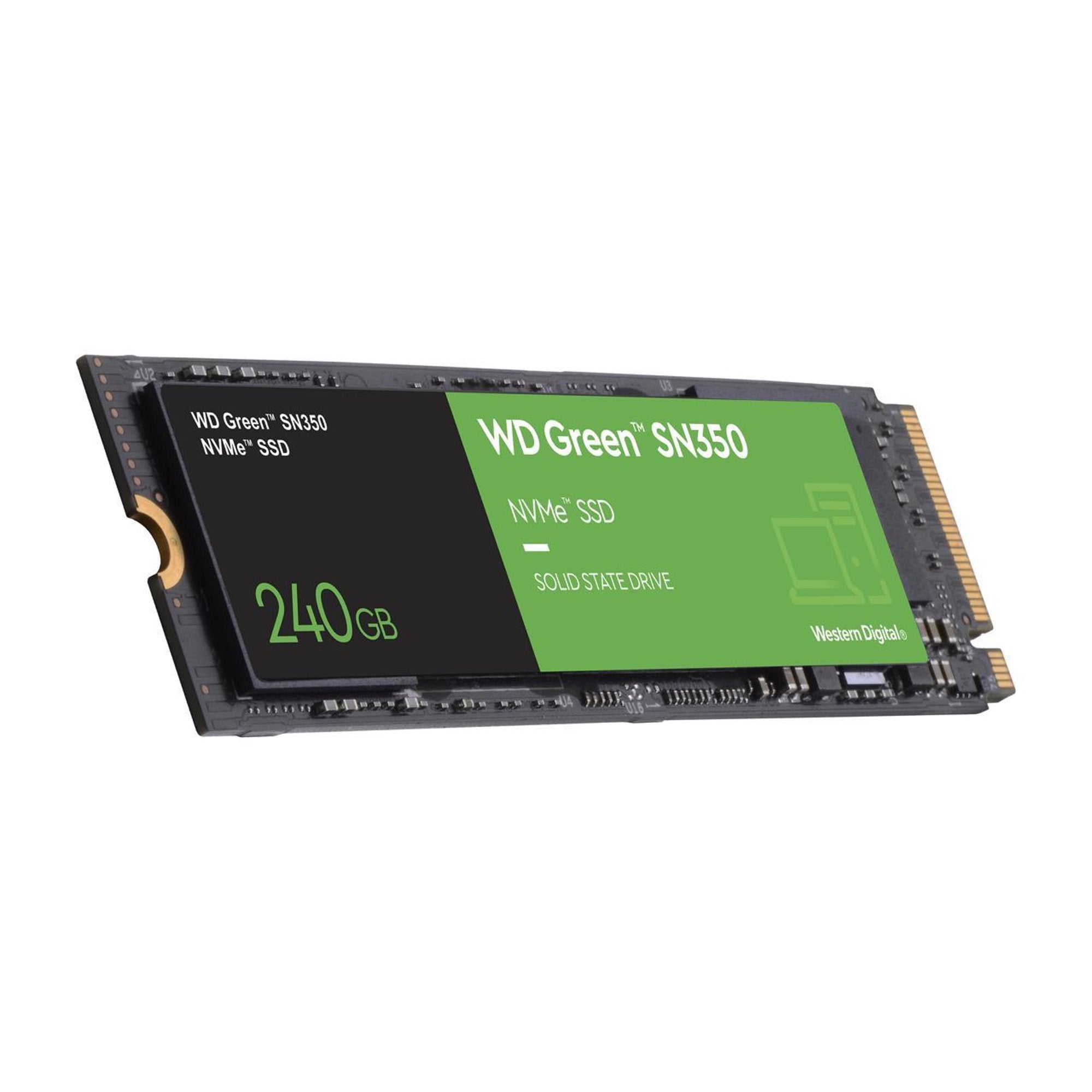 Disco sólido SSD 240GB interno WD Green SN350 WDS240G2G0C - Ítems Digital Spa