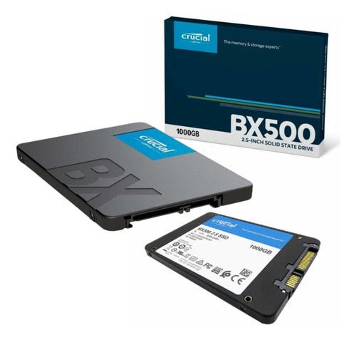 Disco Sólido Ssd Interno Crucial Ct1000bx500ssd1 1tb - Ítems Digital Spa