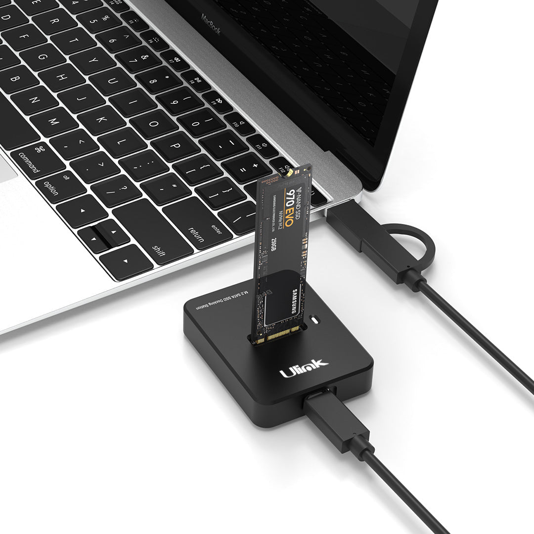 Docking Station SSD M.2 NVMe SATA Dual USB 3.1