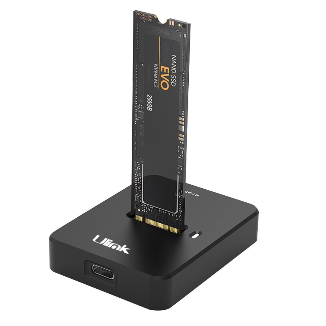 Docking Station SSD M.2 NVMe SATA Dual USB 3.1