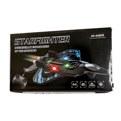 Drone Avión Starfighter con Luces LED y Control Remoto