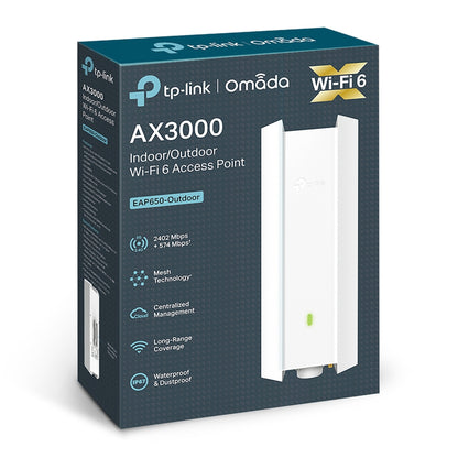 Access Point Exterior Wifi 6 Mesh Gigabit Omada EAP650-Outd - link omada
