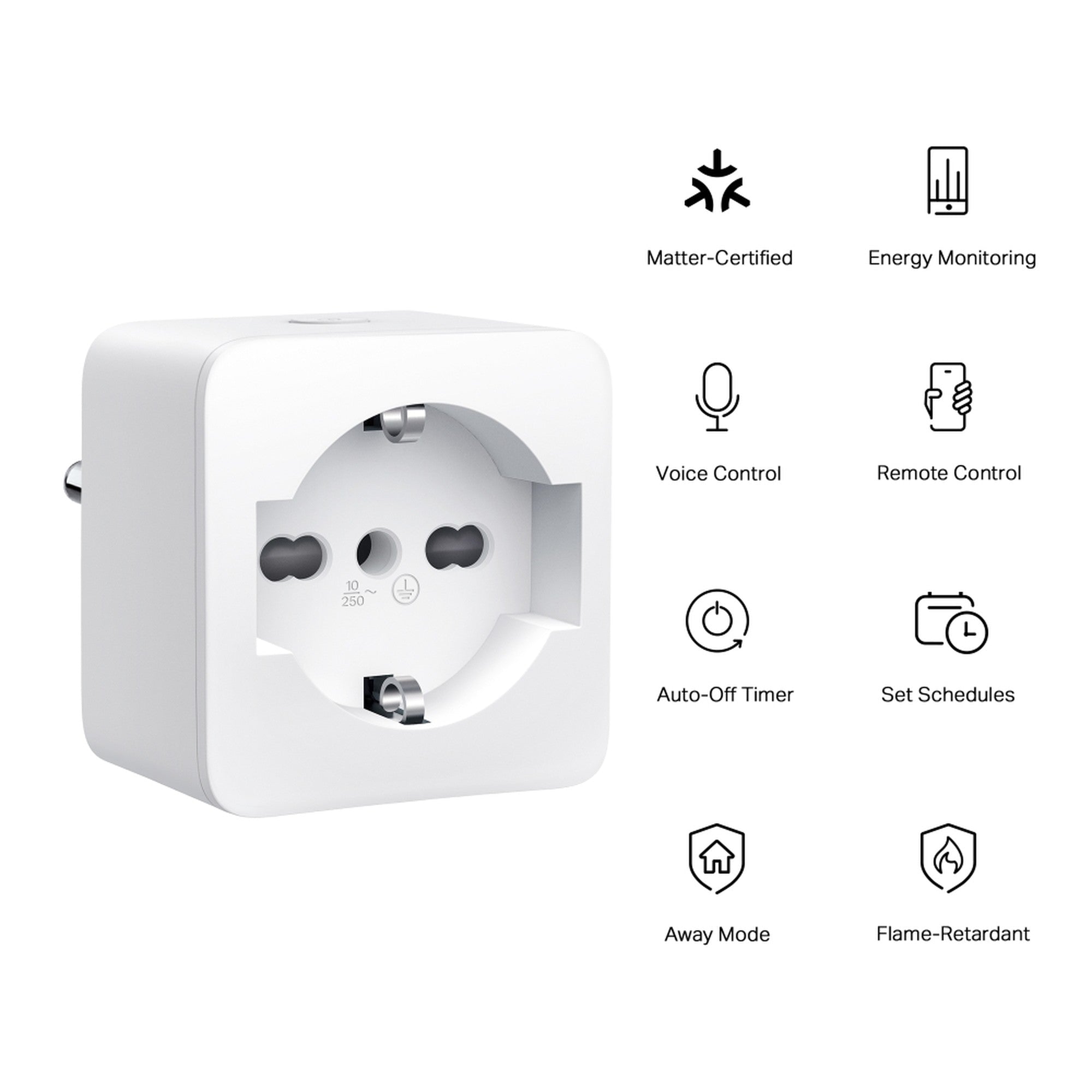 Enchufe Smart Tapo P125M Matter WiFi Monitor de Energía