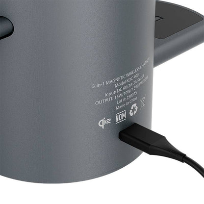 Estación de carga inalámbrica 3‑en‑1 Klip Xtreme KDC - 400 - Ítems Digital Spa