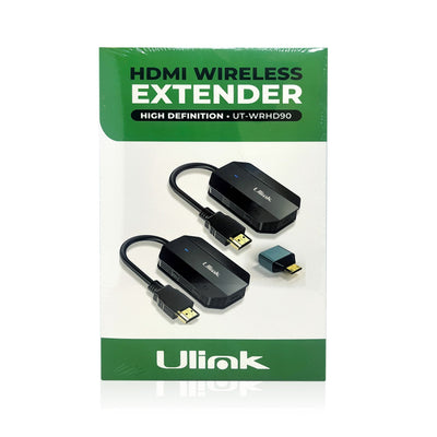 Extensor HDMI Inalámbrico UL - WRHD90 Transmisor y Receptor