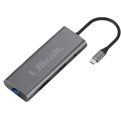 Adaptador USB C Multipuerto 9 en 1 USB HDMI Red Memoria y Au - adaptador multipuerto