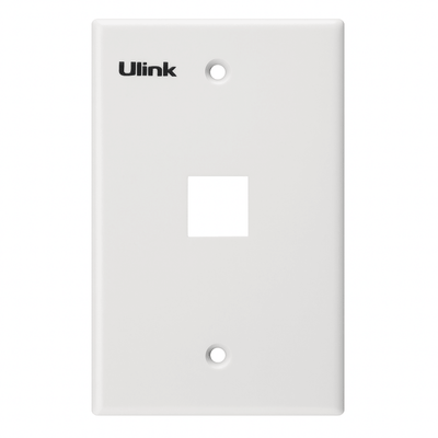 Faceplate Simple 1 Modulo Ulink Placa Frontal de red