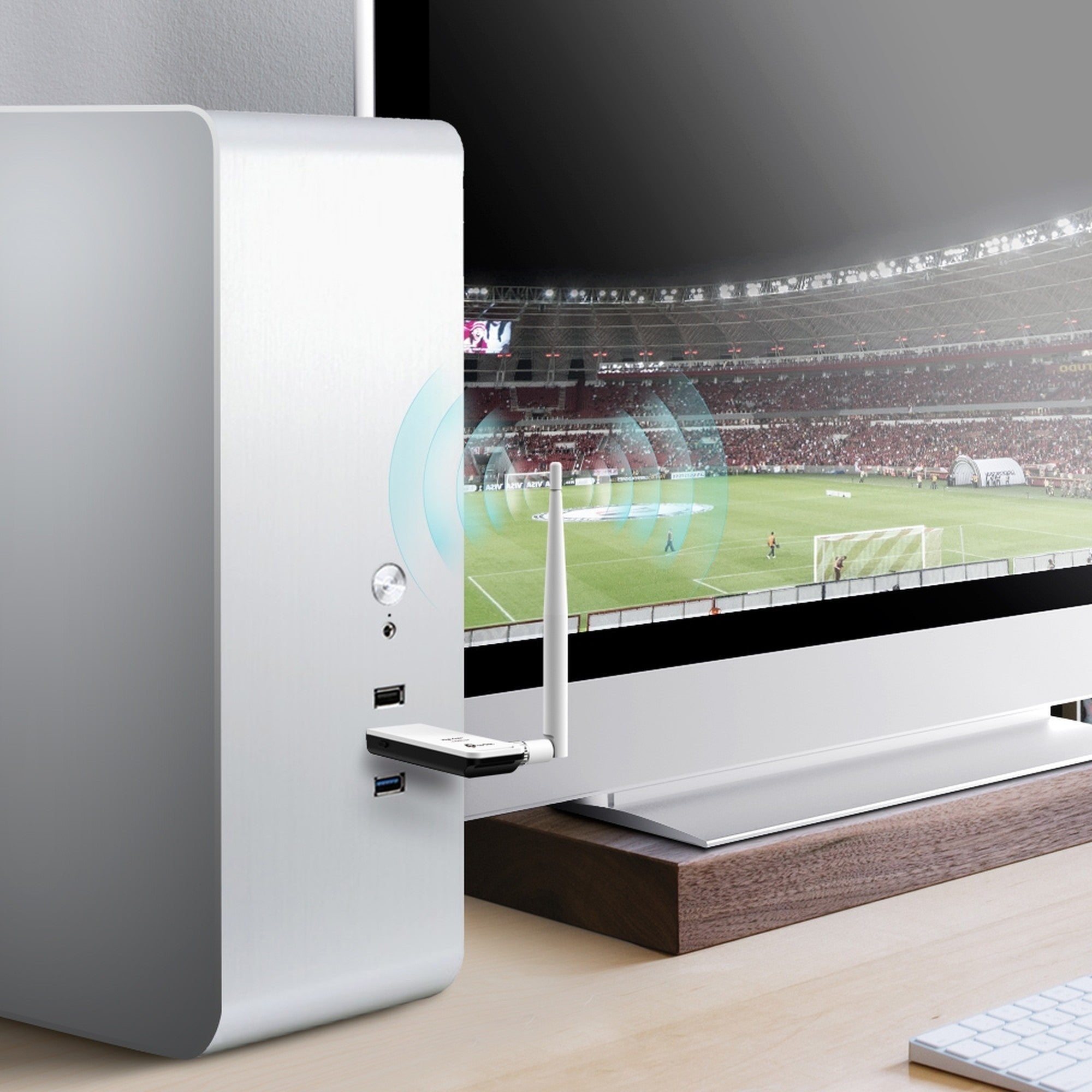Adaptador USB WIFI de Alta Potencia TL-WN722N - conéctate potencia