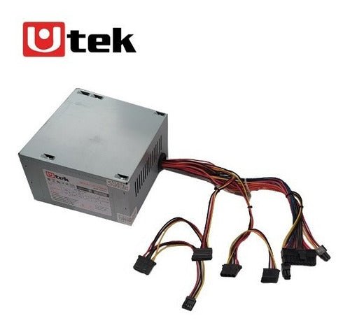 Fuente de Poder ATX 650W para PC Utek con Protección - Ítems Digital Spa