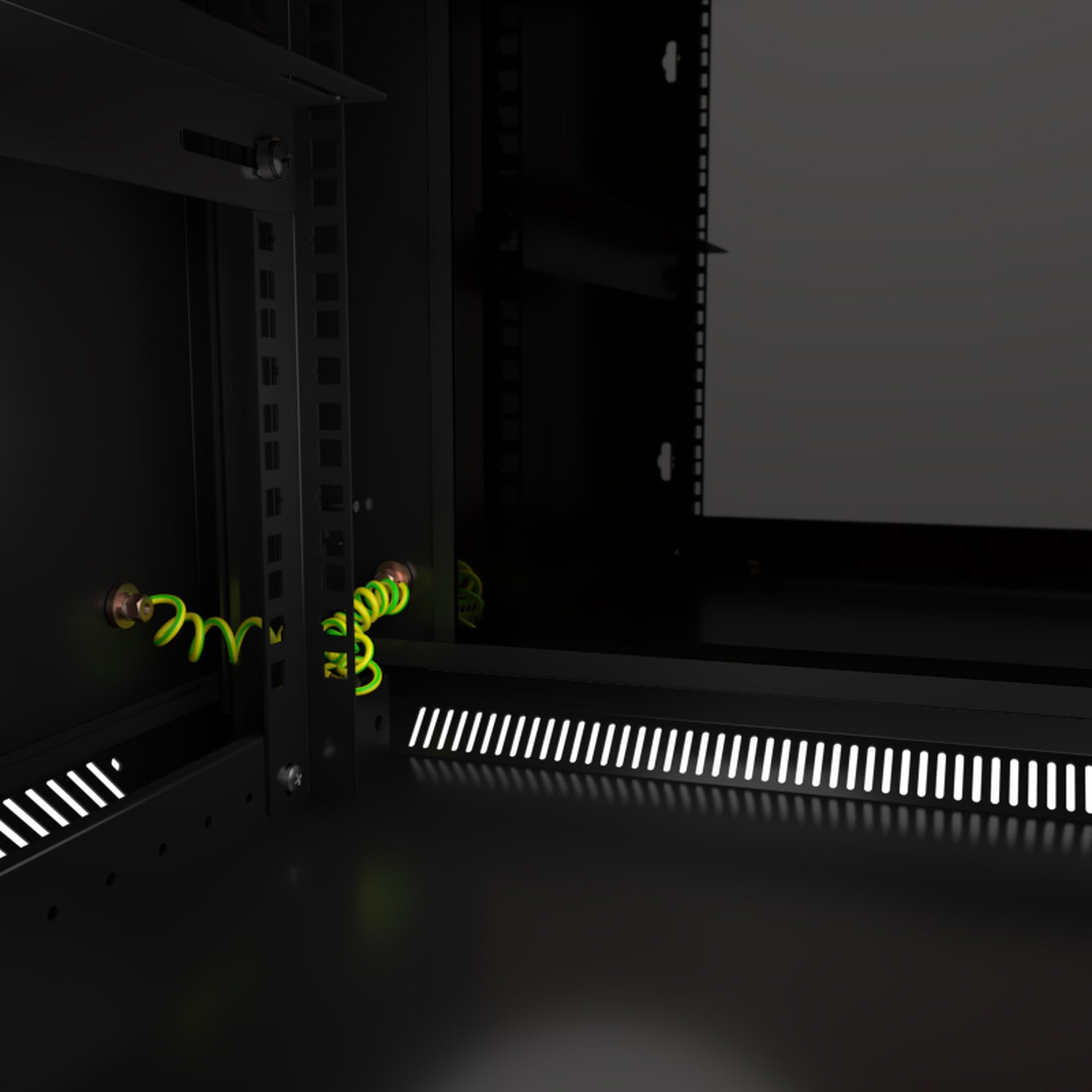 Gabinete Mural Rack Nexxt 18U 600x600mm Puerta Vidrio - Ítems Digital Spa