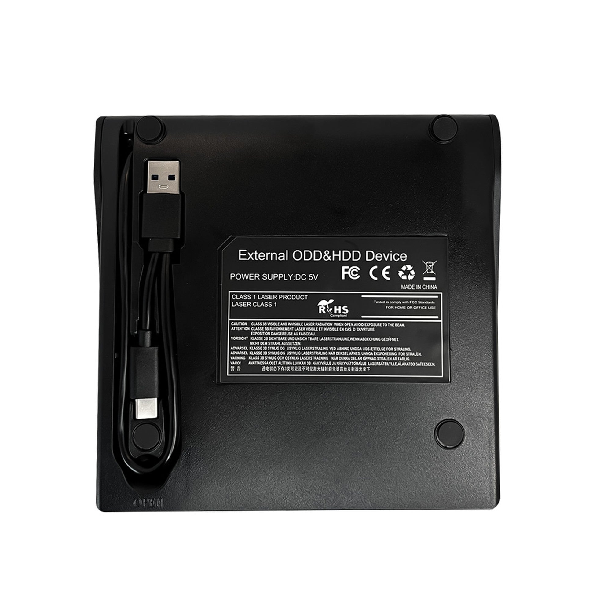 Grabador Externo CD/DVD USB 3.0 y USB - C Unilink UT - RD12XUtekItems Digital Spa – Tecnología, Hogar y Fitness en un solo lugar