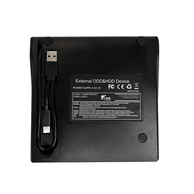 Grabador Externo CD/DVD USB 3.0 y USB - C Unilink UT - RD12XUtekItems Digital Spa – Tecnología, Hogar y Fitness en un solo lugar