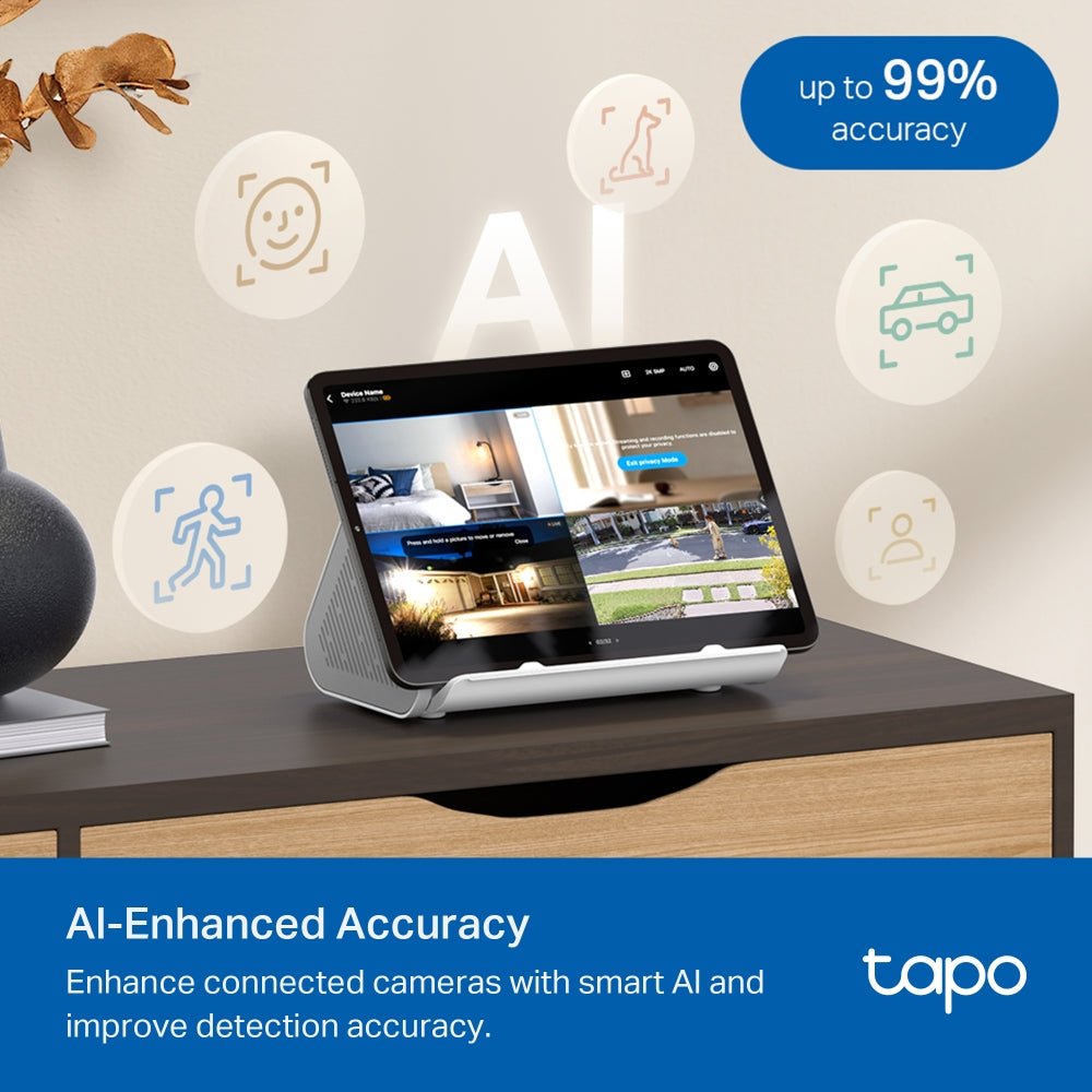 Hub Inteligente TP - Link Tapo H500 Almacenamiento Local
