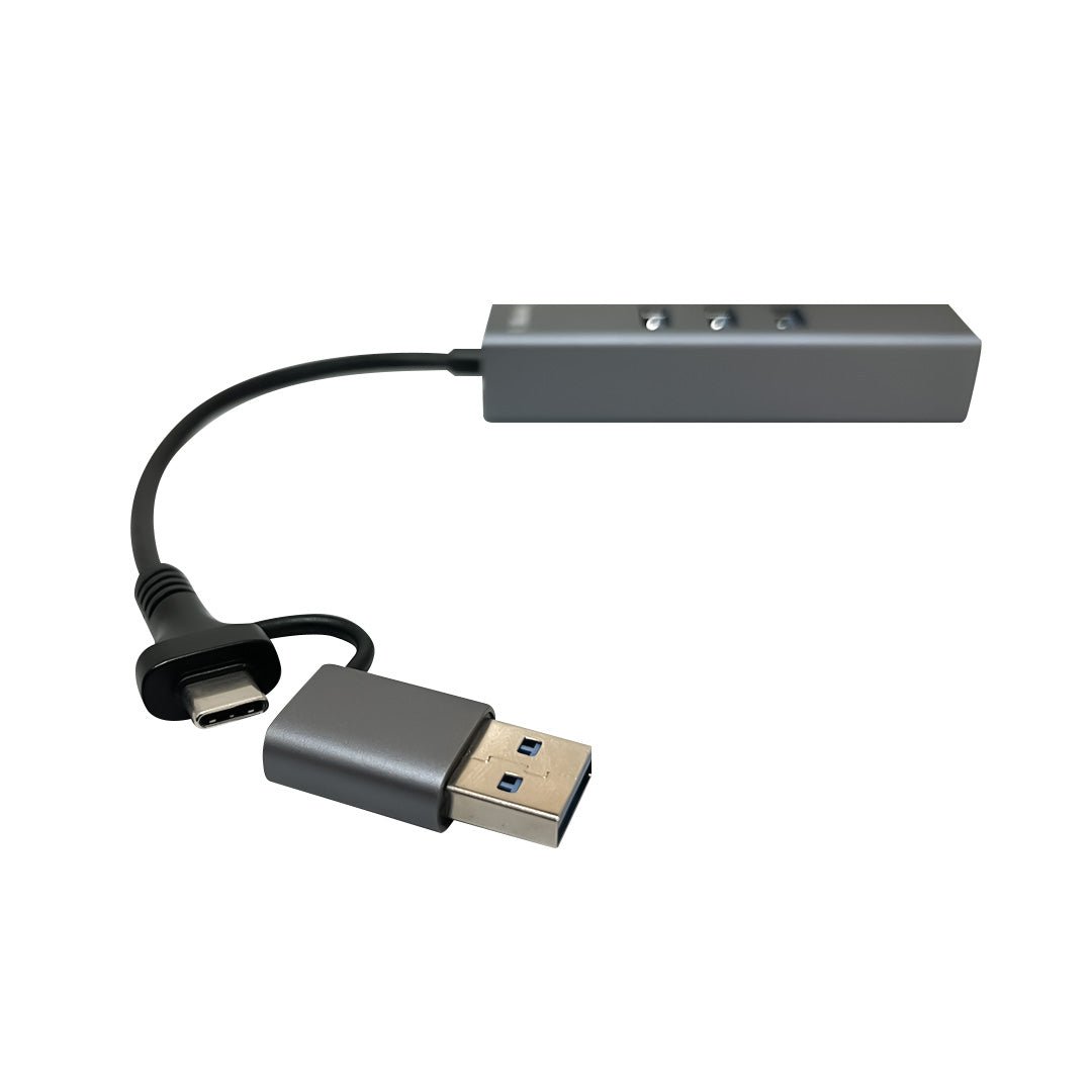 HUB USB 4 Puertos USB - C y USB - A 2 en 1 UL - HUBCA4
