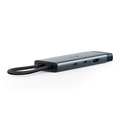 Hub USB-C 6 en 1 UH6120C con HDMI, RJ45 y USB 3.0
