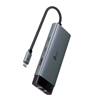 Hub USB-C 6 en 1 UH6120C con HDMI, RJ45 y USB 3.0