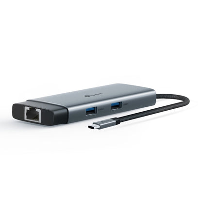 Hub USB - C 6 en 1 UH6120C con HDMI, RJ45 y USB 3.0