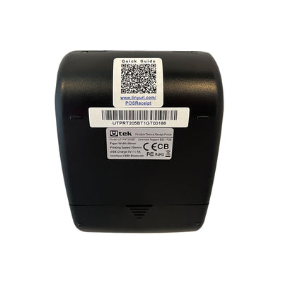 Impresora Térmica 58mm USB Bluetooth UT - PRT205BT Negra