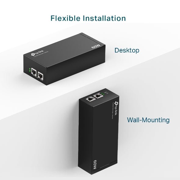 Inyector PoE++ Gigabit Metalico 60W TP-Link TL-POE170S