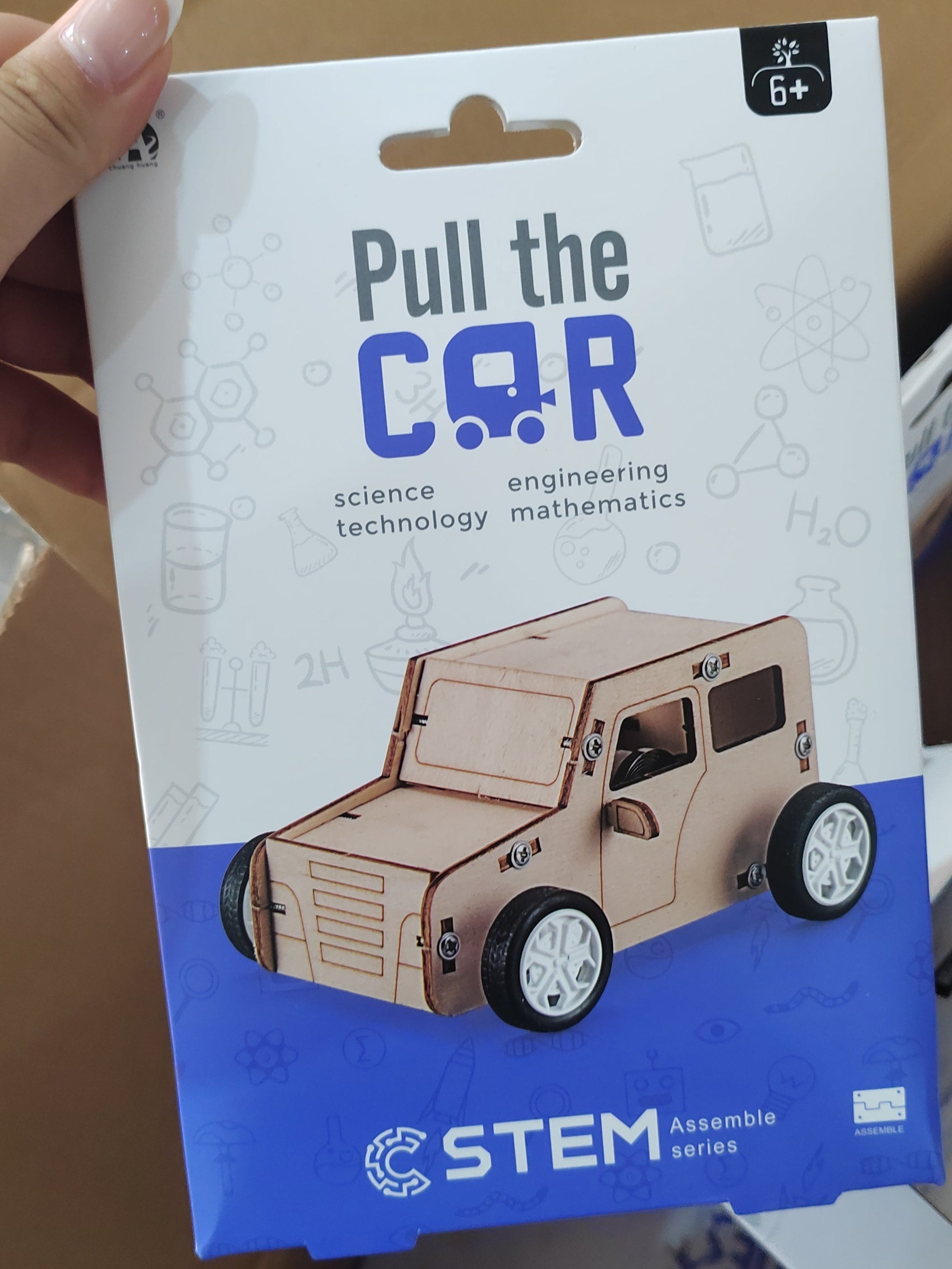 Kits de Ciencia STEM para Armar Modelos de Madera DIY