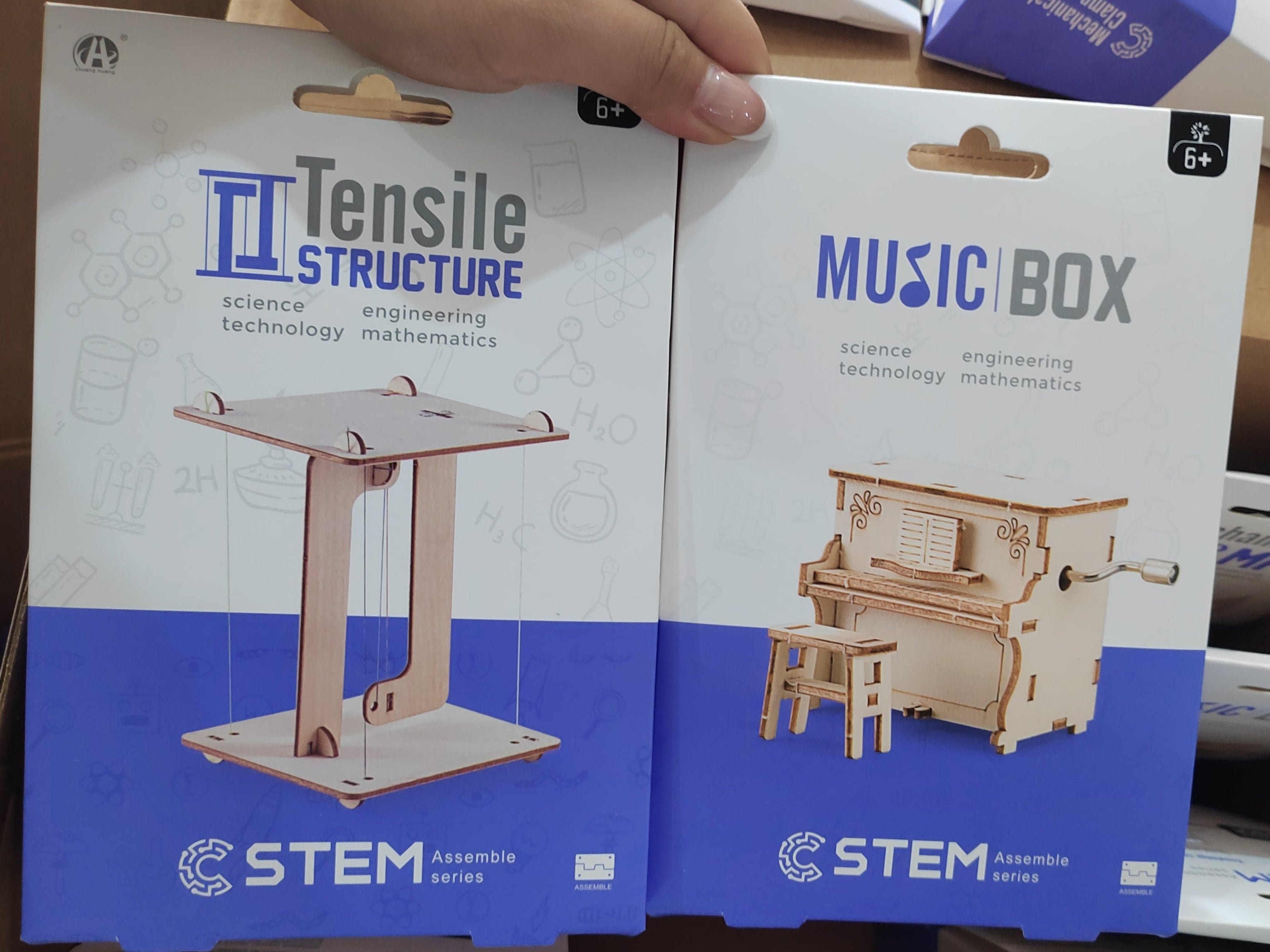Kits de Ciencia STEM para Armar Modelos de Madera DIY