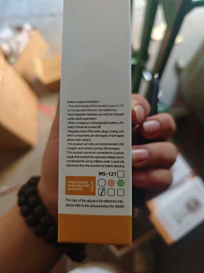 Ventilador Portátil Recargable de Mano y Escritorio USB MS-121 - ventilador portátil
