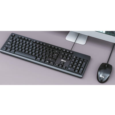 Kit Teclado y Mouse Alámbrico USB UT - KTD250UtekItems Digital Spa – Tecnología, Hogar y Fitness en un solo lugar