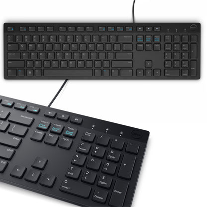 Kit Teclado y Mouse Dell con cable KM300C