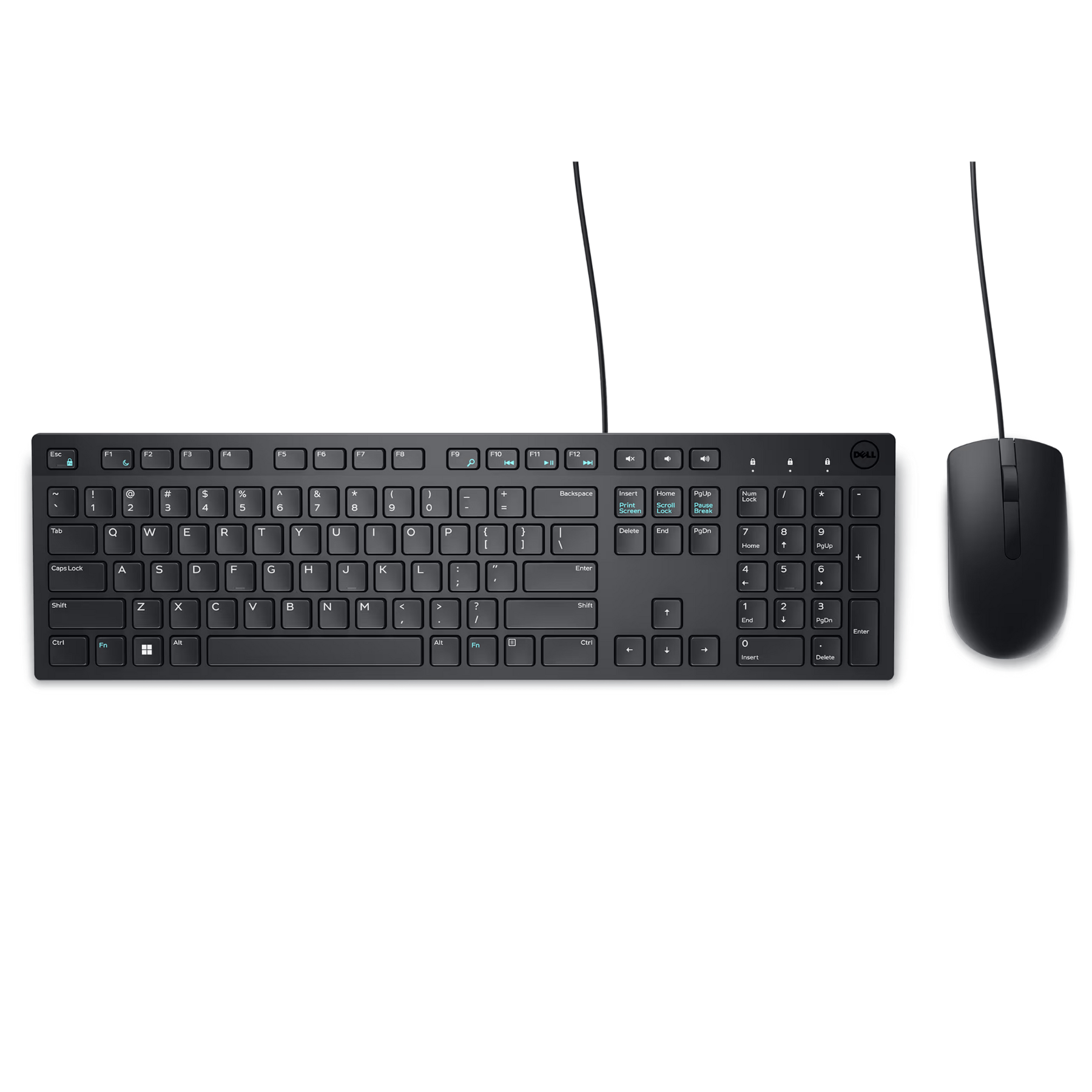 Kit Teclado y Mouse Dell con cable KM300C - Ítems Digital Spa