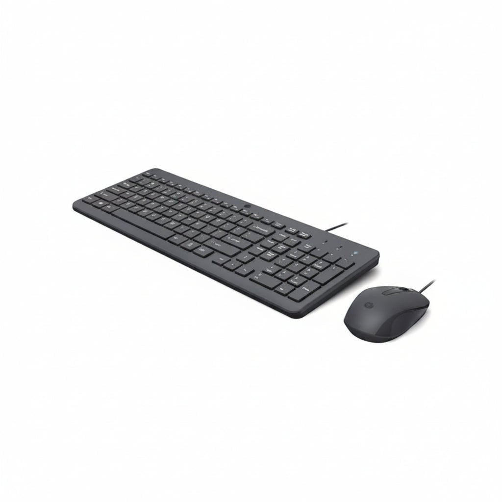 Kit Teclado y Mouse HP 150 Alambrico USB Negro PC