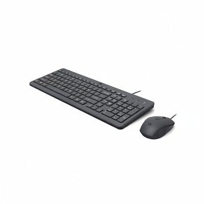 Kit Teclado y Mouse HP 150 Alambrico USB Negro PC