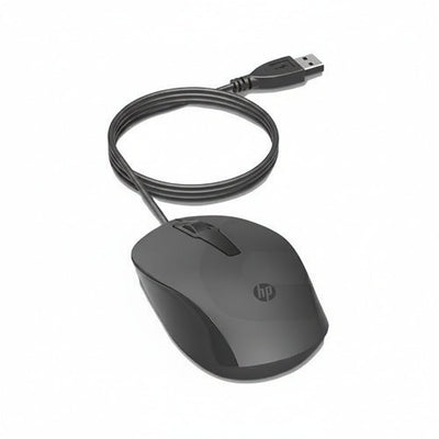 Kit Teclado y Mouse HP 150 Alambrico USB Negro PC