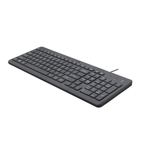 Kit Teclado y Mouse HP 150 Alambrico USB Negro PC