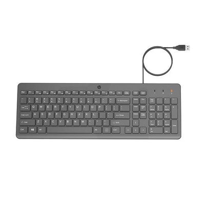 Kit Teclado y Mouse HP 150 Alambrico USB Negro PC