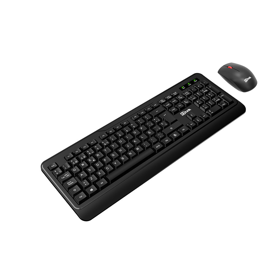 Kit Teclado y Mouse Inalámbrico UT-KTD510W PC Laptop