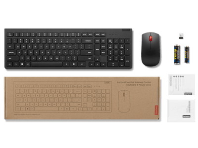 Kit Teclado y Mouse Lenovo Essential Gen2 Inalámbrico