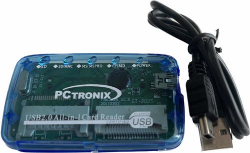 Lector De Memorias Usb 2.0 6 Slot - Ítems Digital Spa