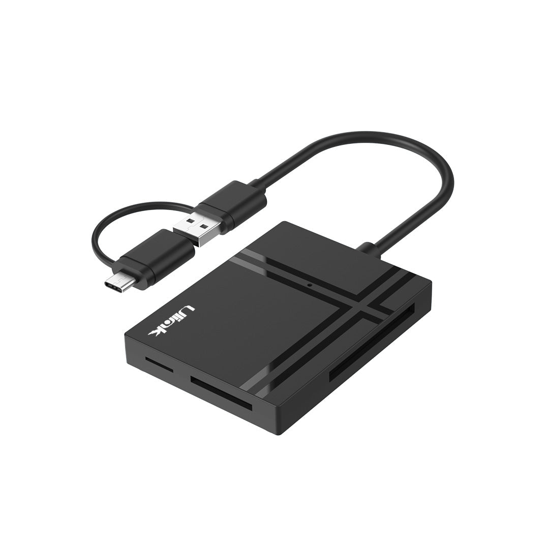 Lector Tarjetas Memoria USB 3.0 USB-C 5en1 UL-RD500 PC Mac