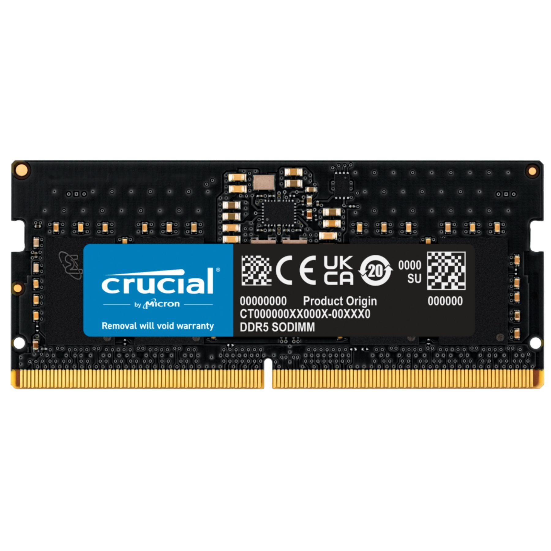 Memoria Ram 8GB DDR5 4800 SODIMM Para Notebook CT8G48C40S5 - Ítems Digital Spa