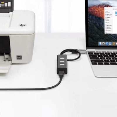 Mini Hub USB 2.0 Ulink UL - HUB408 4 Puertos Portátil