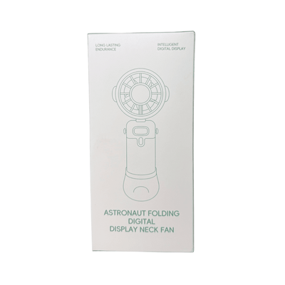 Mini Ventilador Portatil con Display y Soporte para escritorio