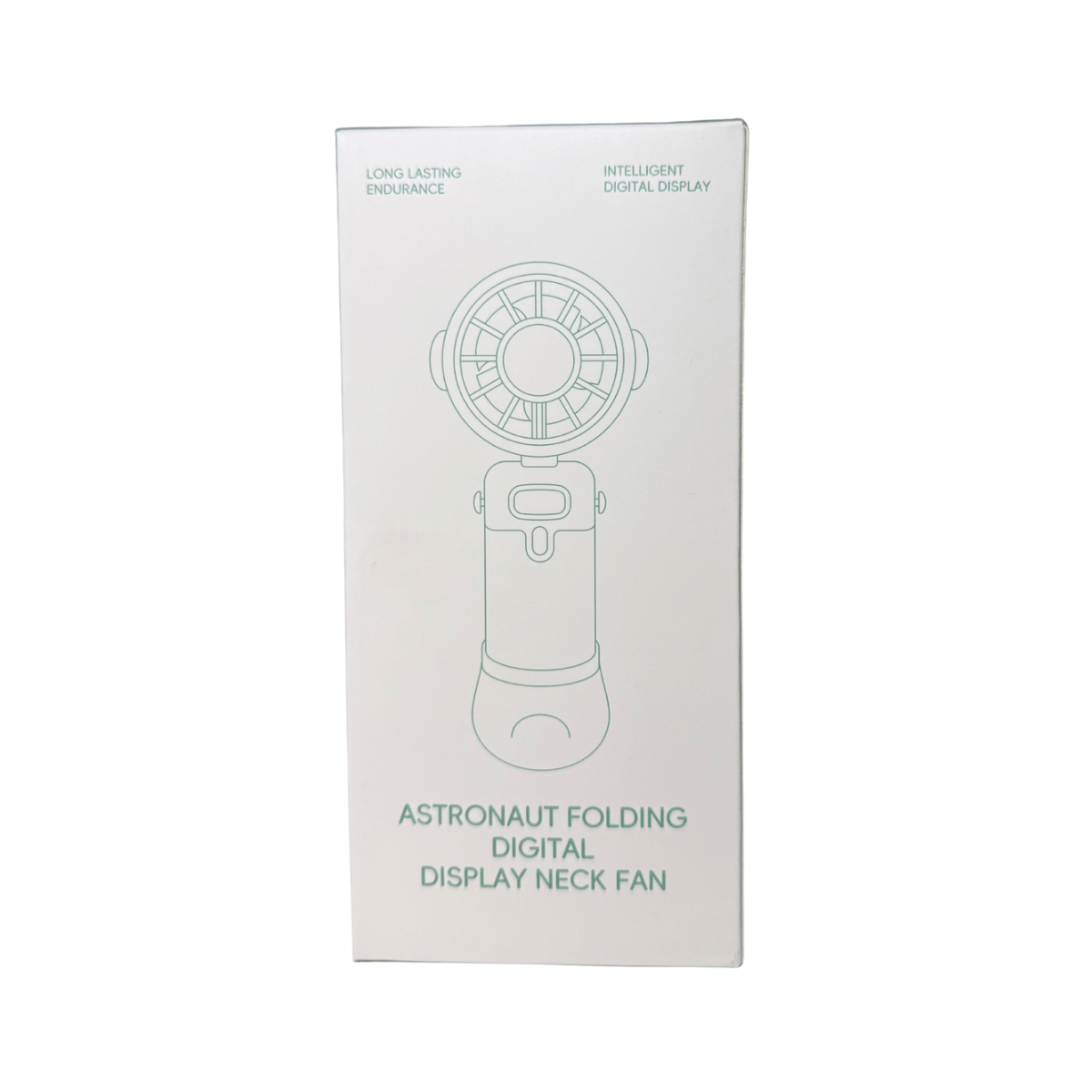 Mini Ventilador Portatil con Display y Soporte para escritorio