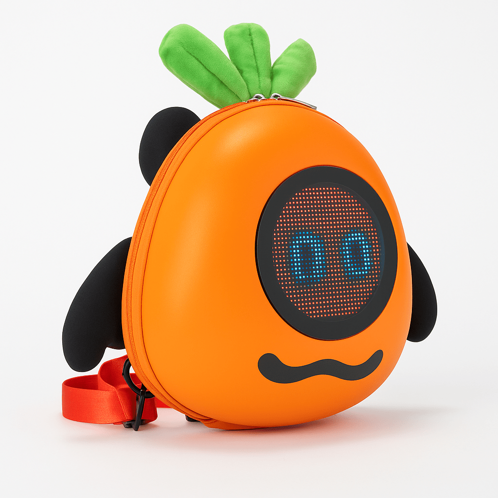 Mochila con Pantalla LED Infantil Diseño Calabaza Impermeable