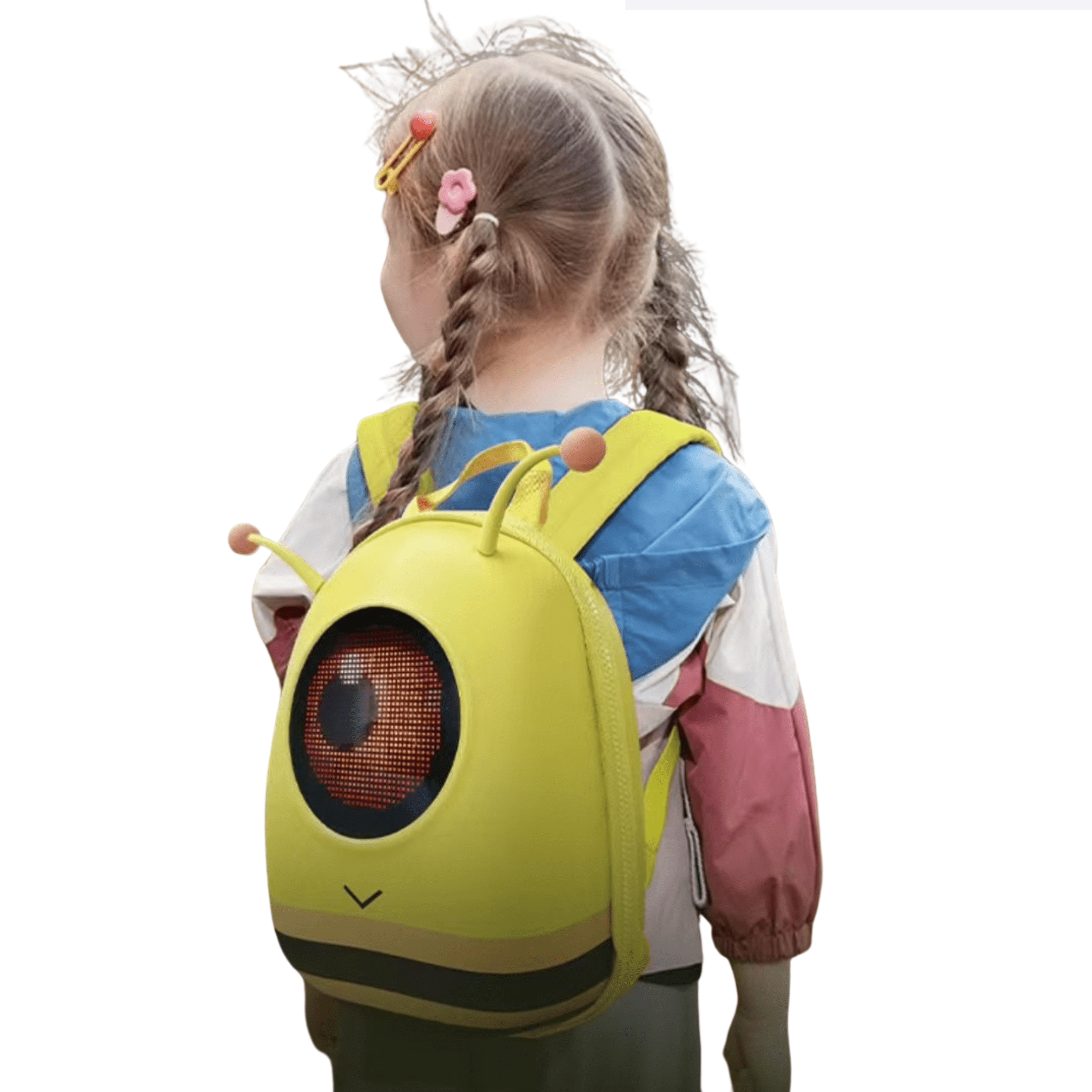 Mochila Infantil con Pantalla LED Interactiva Diseño Abeja