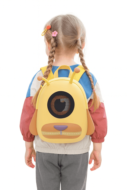 Mochila Infantil LED Interactiva 24×18×22 cm Diseño Perrito