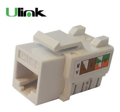 Módulo de Red RJ45 Cat6 para Faceplate 120 y Patch Panel